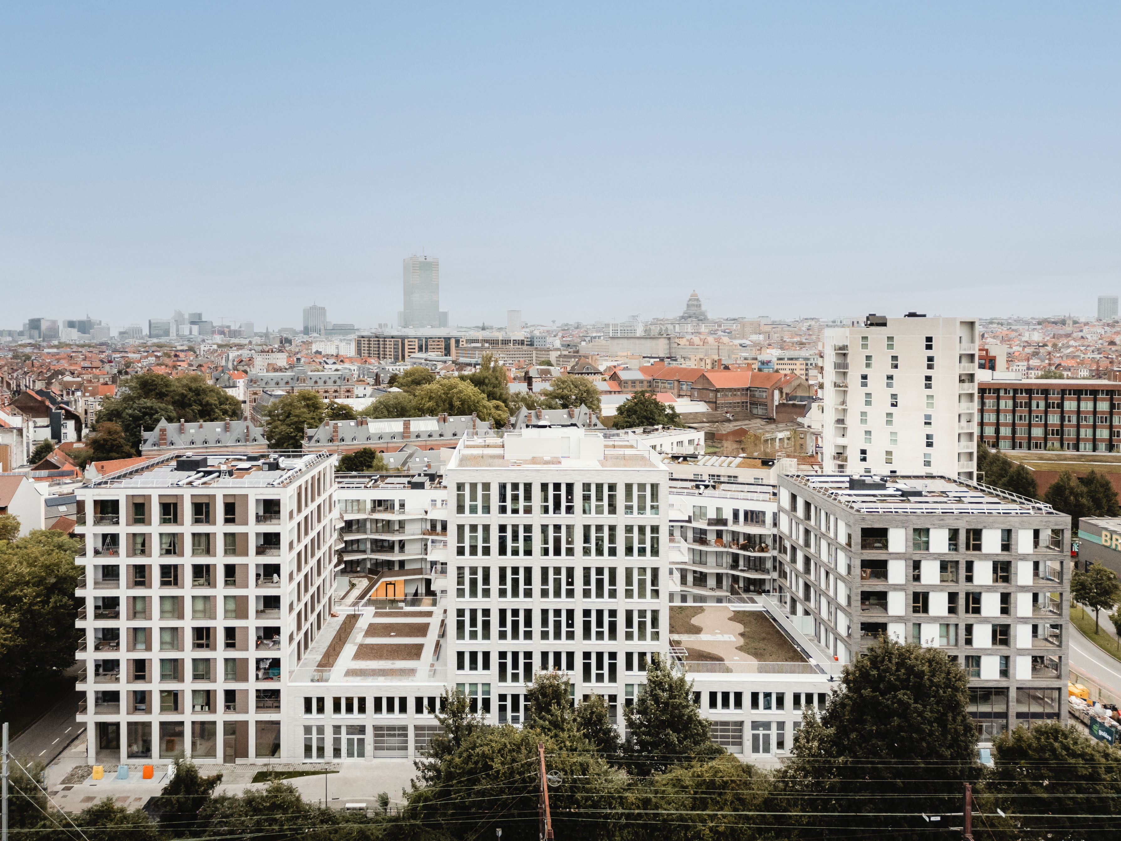 CityGate I - Marchandises in Brussel is de winnaar in de categorie 'Residentieel Vastgoed'.