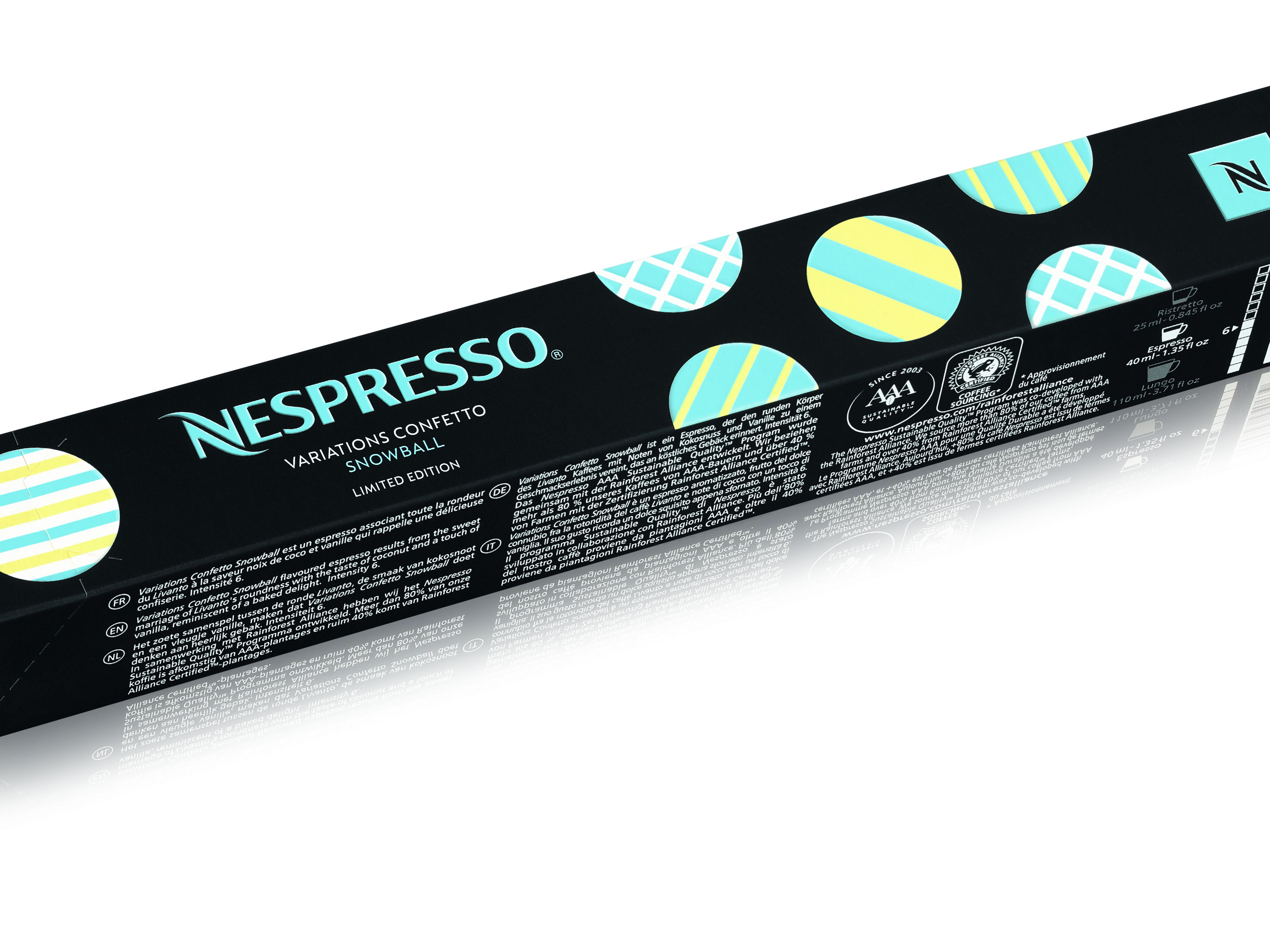 Des fêtes de fin d’année hautes en couleurs avec les Nespresso Limited Editions!