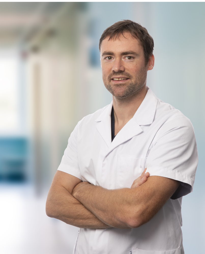 Dr. Brecht De Tavernier, medisch diensthoofd Spoed ZAS Vincentius en ZAS Augustinus. (Foto: ZAS)