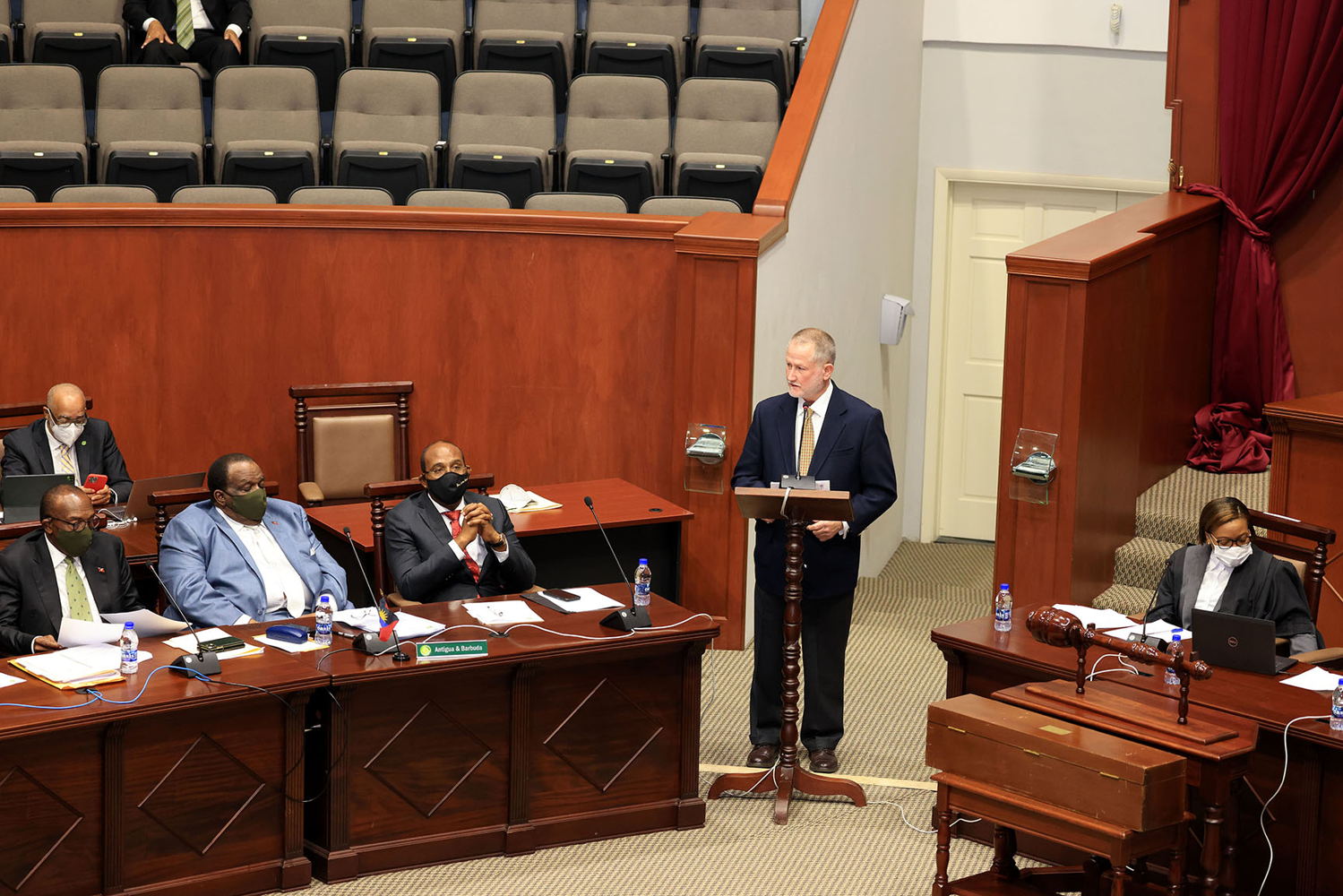 Mr. David Barron, Chairman,  ICCF Group