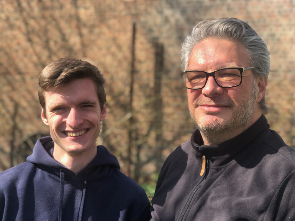 Glunderende gezichten bij Jan Panneels en Erwin Vanmol