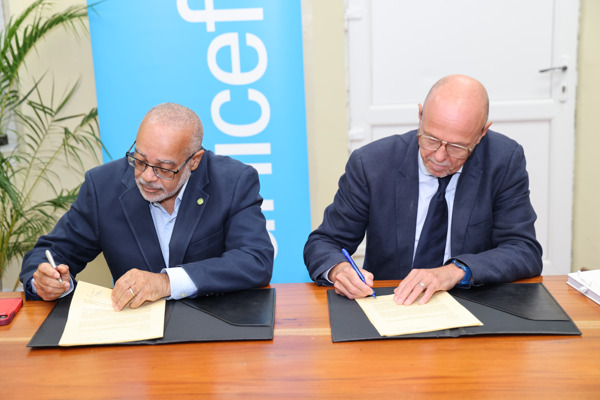 Preview: L'UNICEF et l'OECO renforcent leur partenariat pour améliorer la vie des enfants dans la Caraïbe orientale 