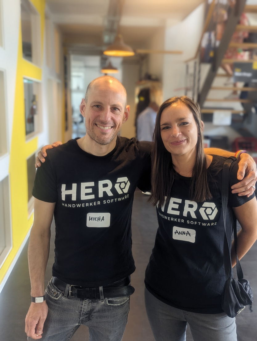 Dr. Michael Kessler, Gründer und Geschäftsführer von HERO, auf dem HERO Barcamp 2024
