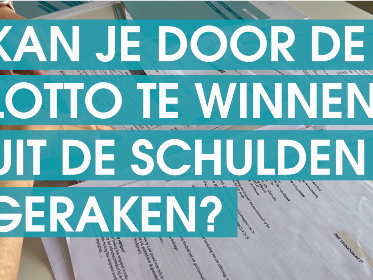 Kan je door de lotto te winnen uit de schulden geraken? #vraagaandewetenschap