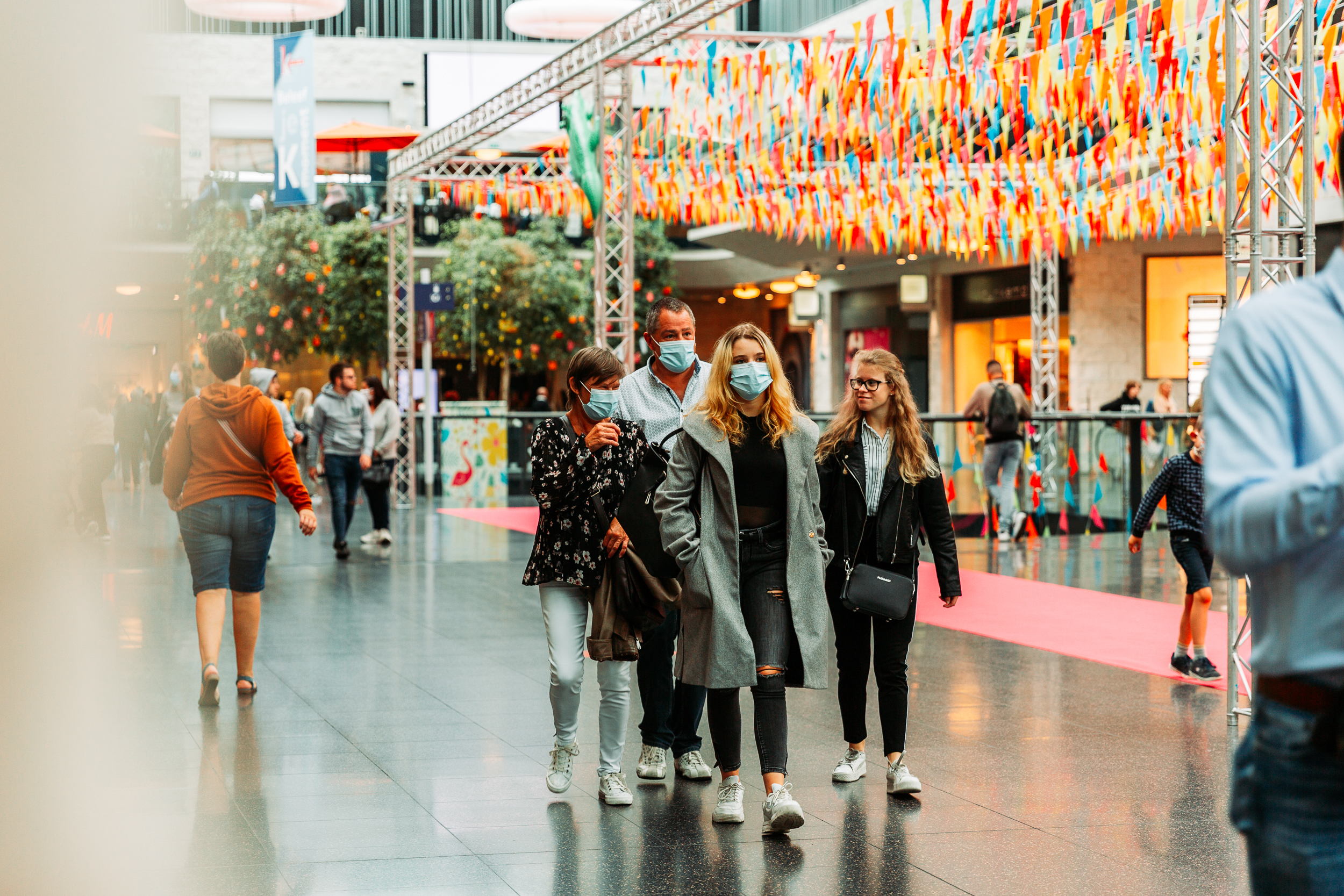 Opening horeca: tot 14 procent meer shoppers in de shoppingcenters
