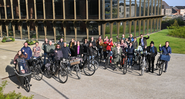 Persbericht: Stad Beringen zet 84 werknemers op de fiets via Lease a Bike