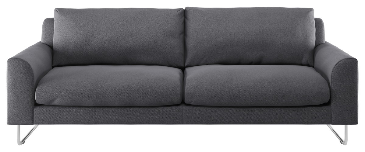 Habitat Lyle 3 Seater Fabric Sofa - Charcoal, £900