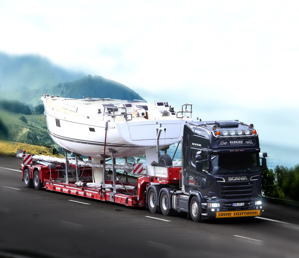 Nooteboom 2-axle PXE lowloader with detachable Flexneck