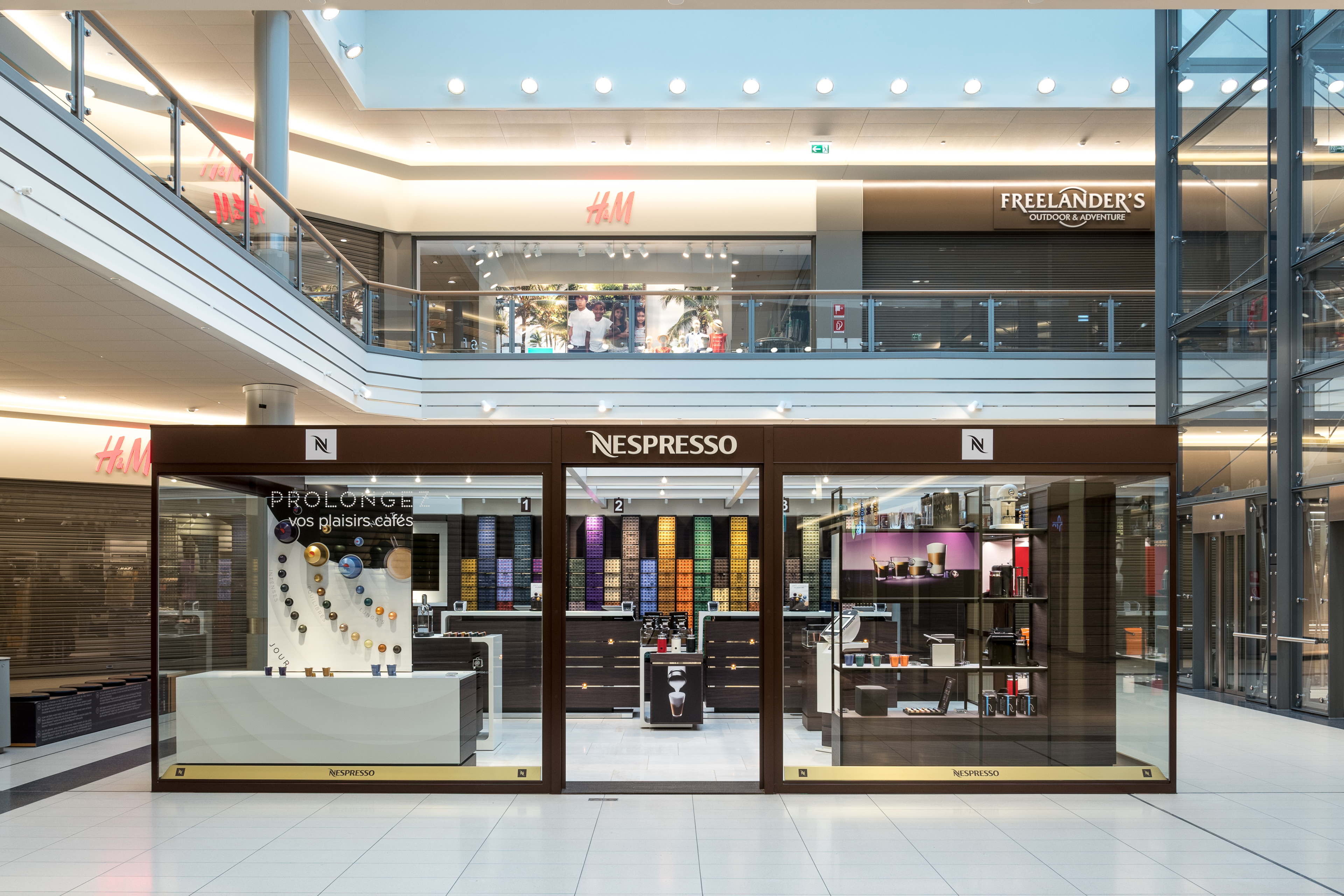  Weltweit einzigartig: Ein neues Nespresso-Boutiquenkonzept im Einkaufszentrum La Belle Etoile