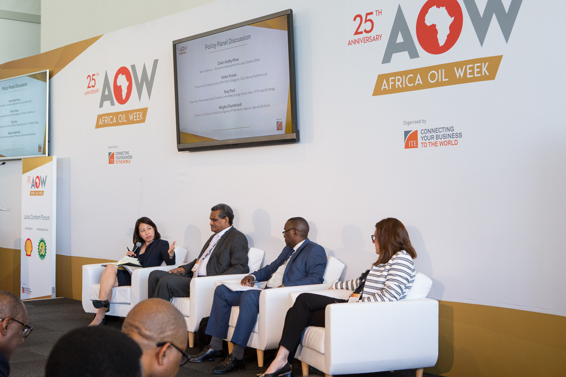 Africa Oil Week 2018 se termine avec succès par une vision d’ensemble prometteuse pour le secteur pétrolier et gazier d’Afrique.