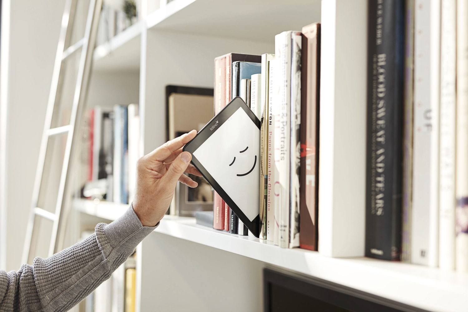 Der tolino epos im XL-Format setzt die Innovationslinie bei den Geräten fort.