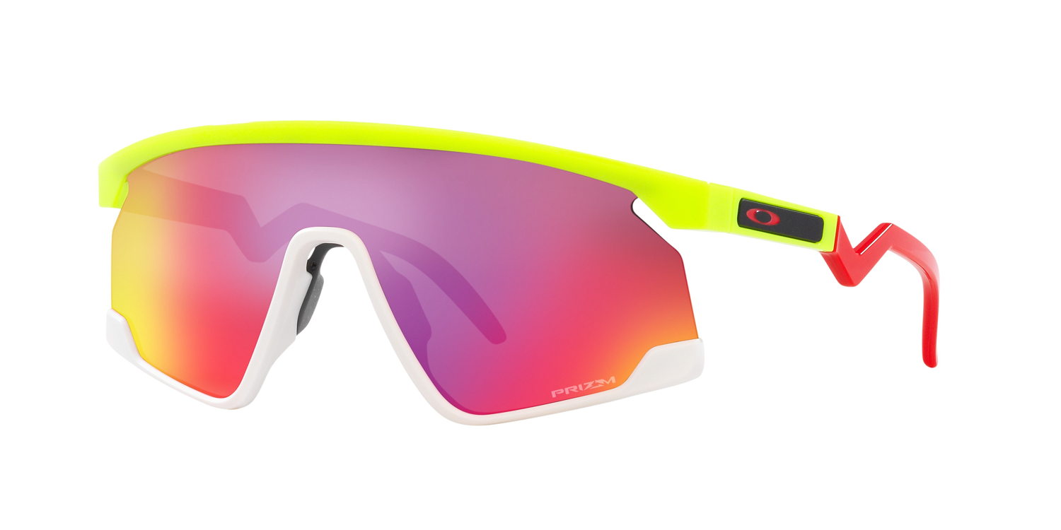 OAKLEY BXTR TENNIS BALL YELLOW/MATTE BLACK WITH PRIZM ROAD (2)
