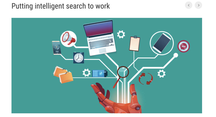 Putting intelligent search to work