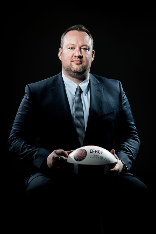 Scott Flory, membre de la cuvée 2018 du Temple de la renommée du football canadien. Photo : Johany Jutras/LCF.ca