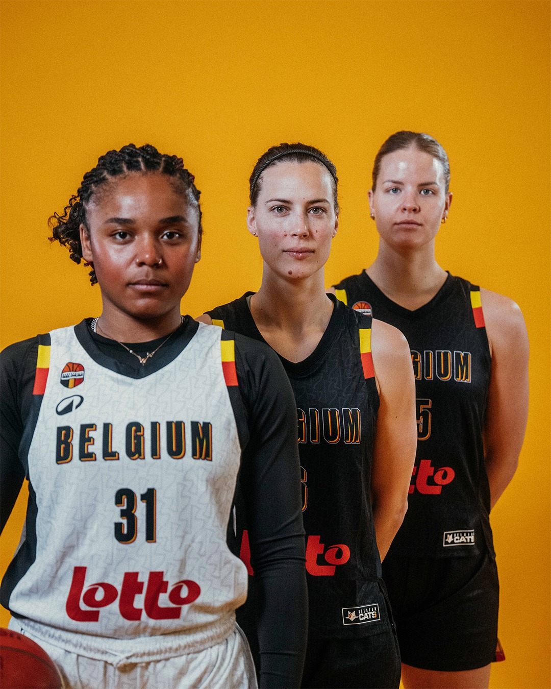 Les Belgian Cats en tenues sur mesure vers l’EuroBasket