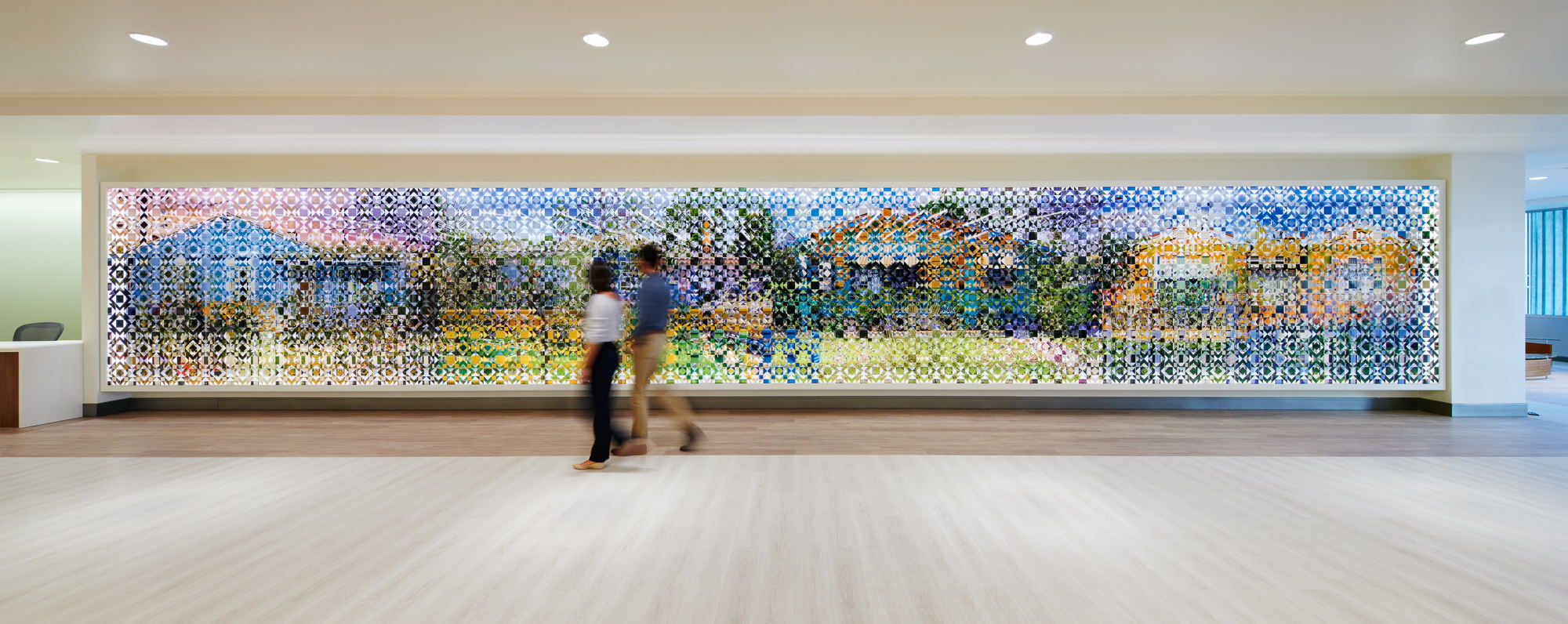 FreelandBuck Creates "Down the Block," a New Lobby Artwork at Los Angeles’ Mark Ridley-Thomas Behavioral Health Center