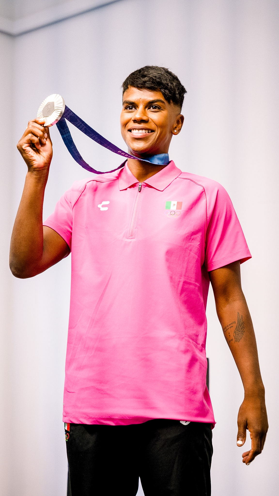 Prisca Awiti Alcaraz, reciente medallista olímpica de judo en los Juegos Olímpicos de París 2024