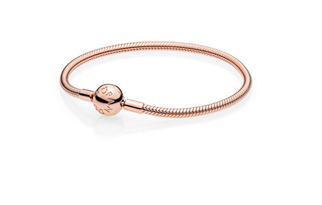 Smooth PANDORA Rose™ Clasp Bracelet
