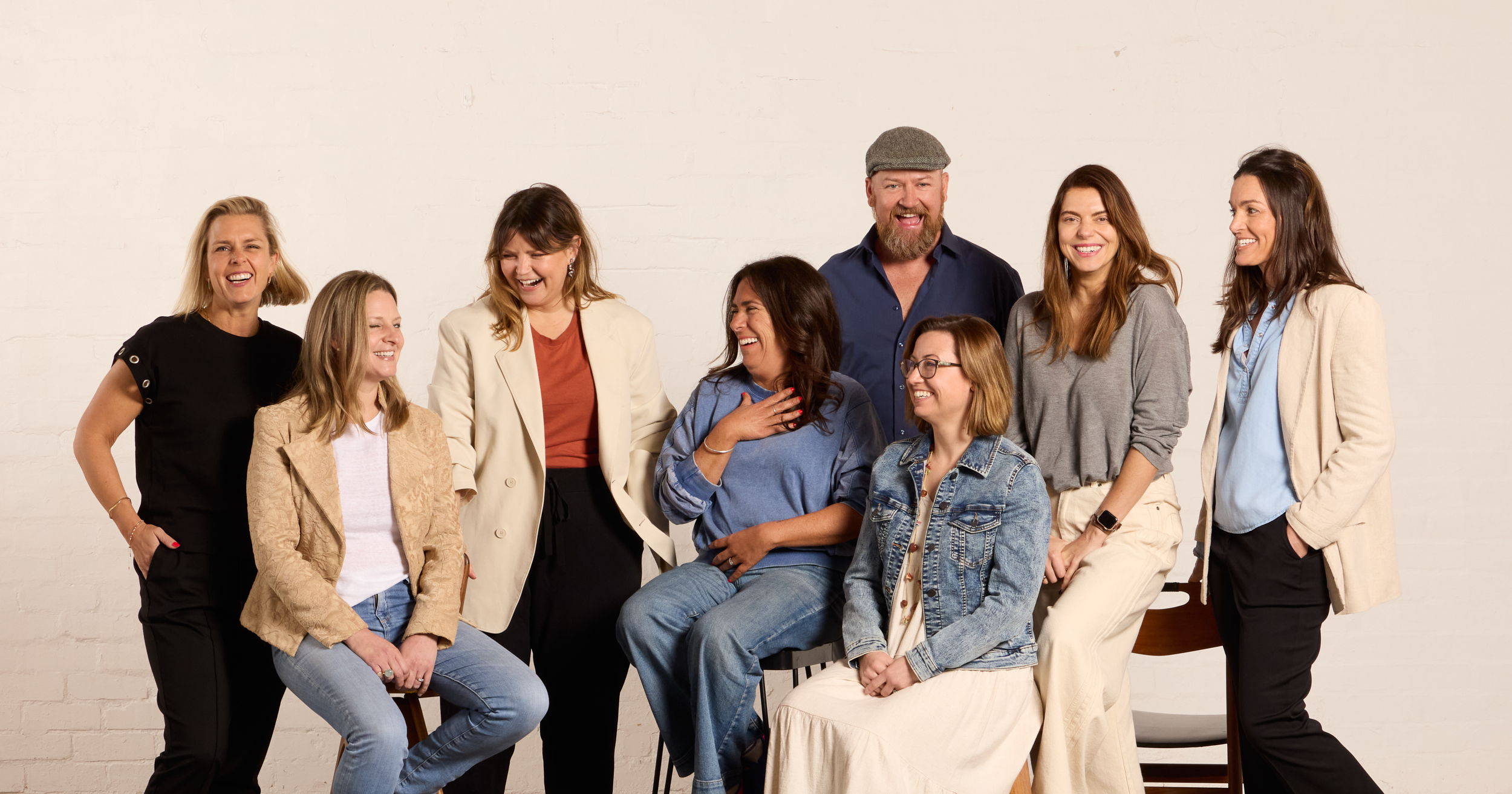 FMN Ball Committee 2024.
L to R: Kate Ward, Lizzie Larcey, Edwina Hanneysee, Ebony Ogilvie, Matt O'Kane, Jeannette Schreuders, Peta Baldaccino, Penny Whitehead. ​
Absent: Alexandra Boston, Matthew Elder.
Credit: Sarah Anderson.