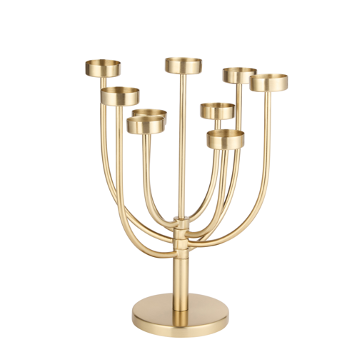 Habitat 60 T-Light Candelabra - Gold, £25