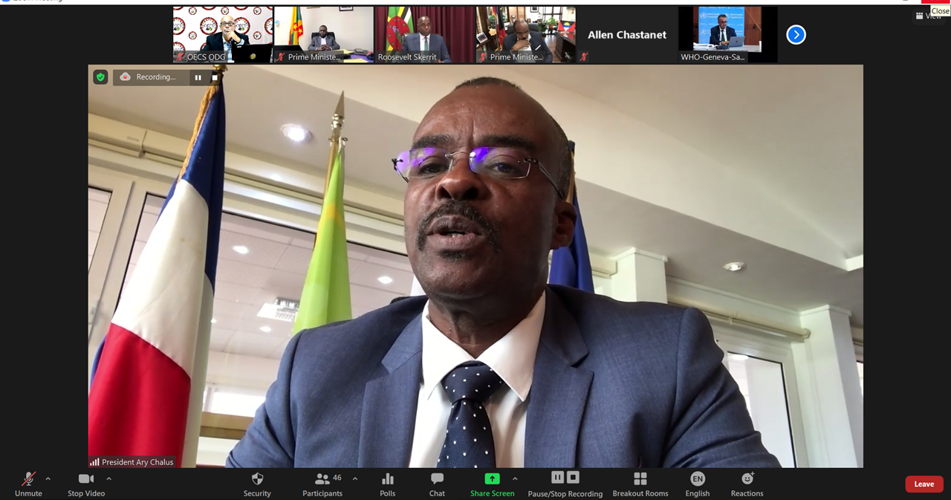 Hon. Ary Chalus,
The President of the Regional Council of Guadeloupe
