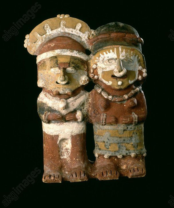 Ecuadorian statuette, c. 300 BC - 800 AD. AKG415371