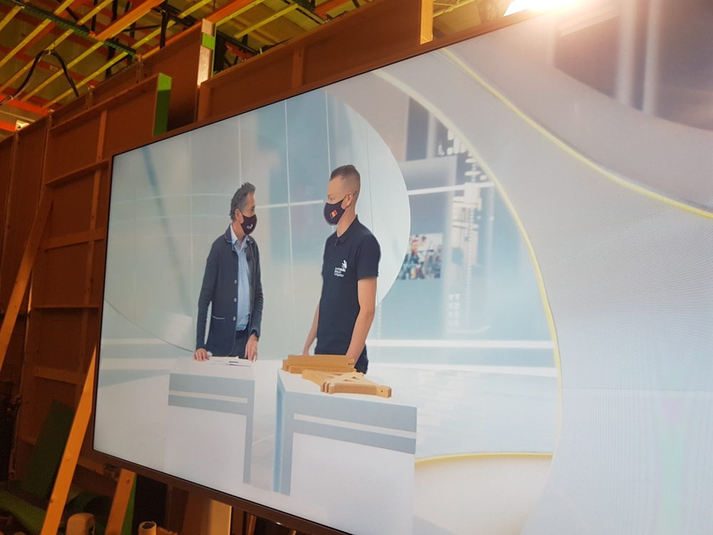 Julien Neulens, double Médaillé d'excellence en menuiserie à EuroSkills Gothenburg 2016 et WorldSkills Abu Dhabi 2017