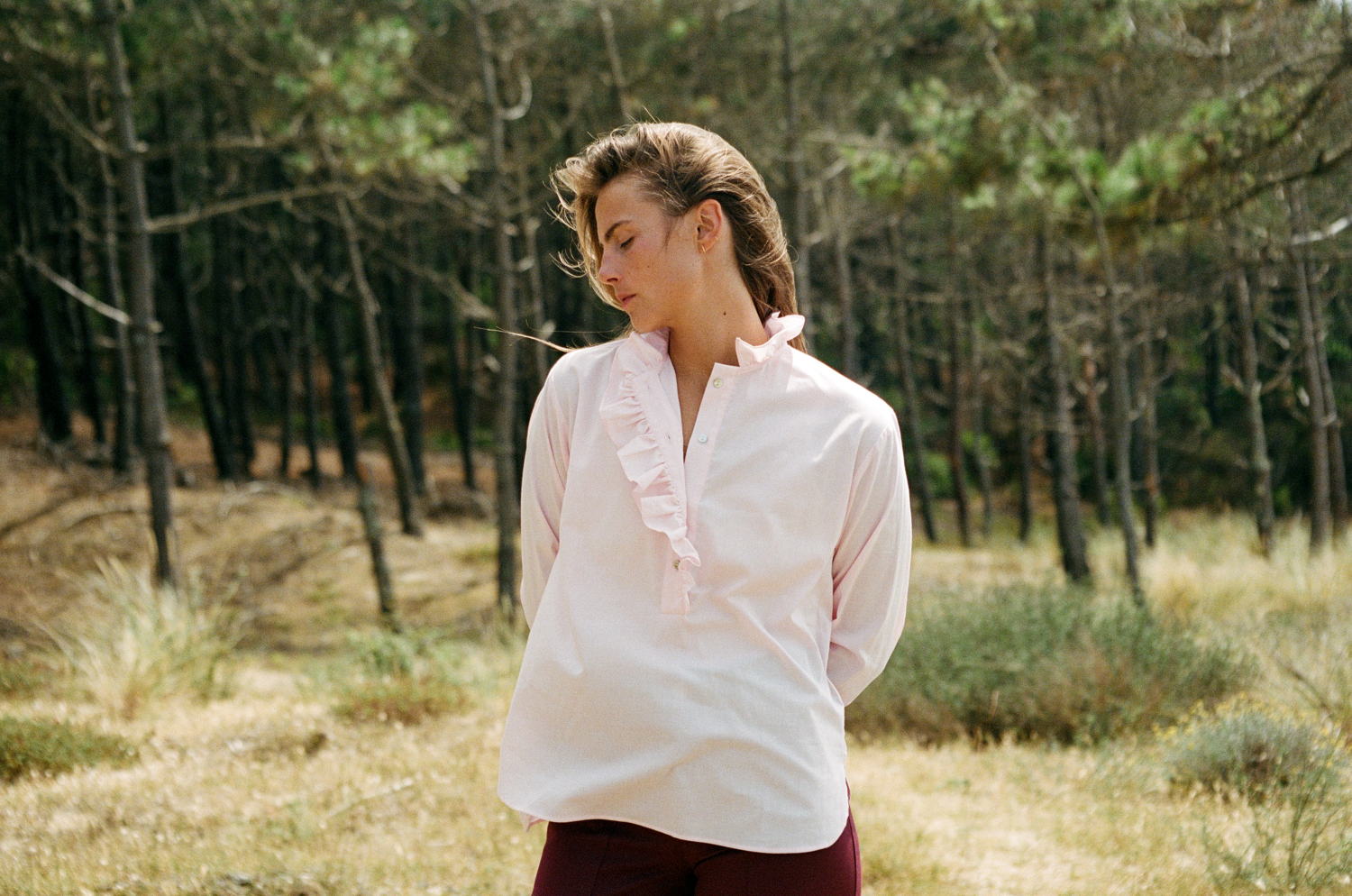 Mardi Editions_Blouse Clara - Coton Rose_155€