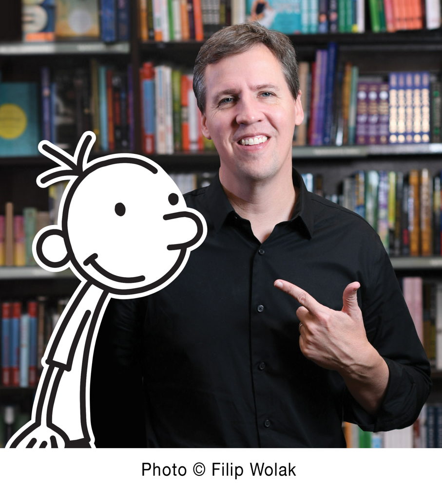 Die Gregs Tagebuch-Reihe machte Jeff Kinney zum mehrfachen New York Times-Bestsellerautor.