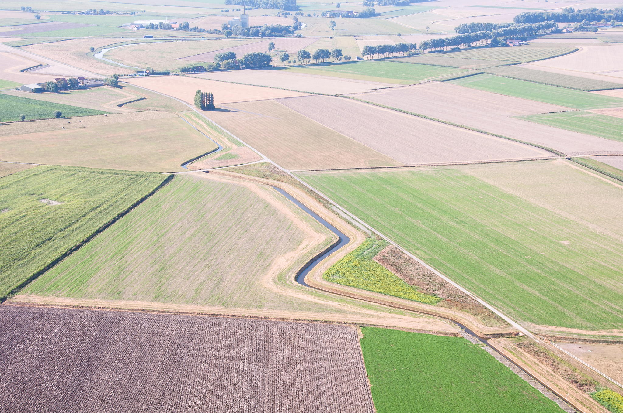 De Cantelmolinie is nog zichtbaar in het landschap.