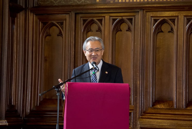 ©Wim Vanmaele - Ambassador of Japan to Belgium Masafumi Ishii