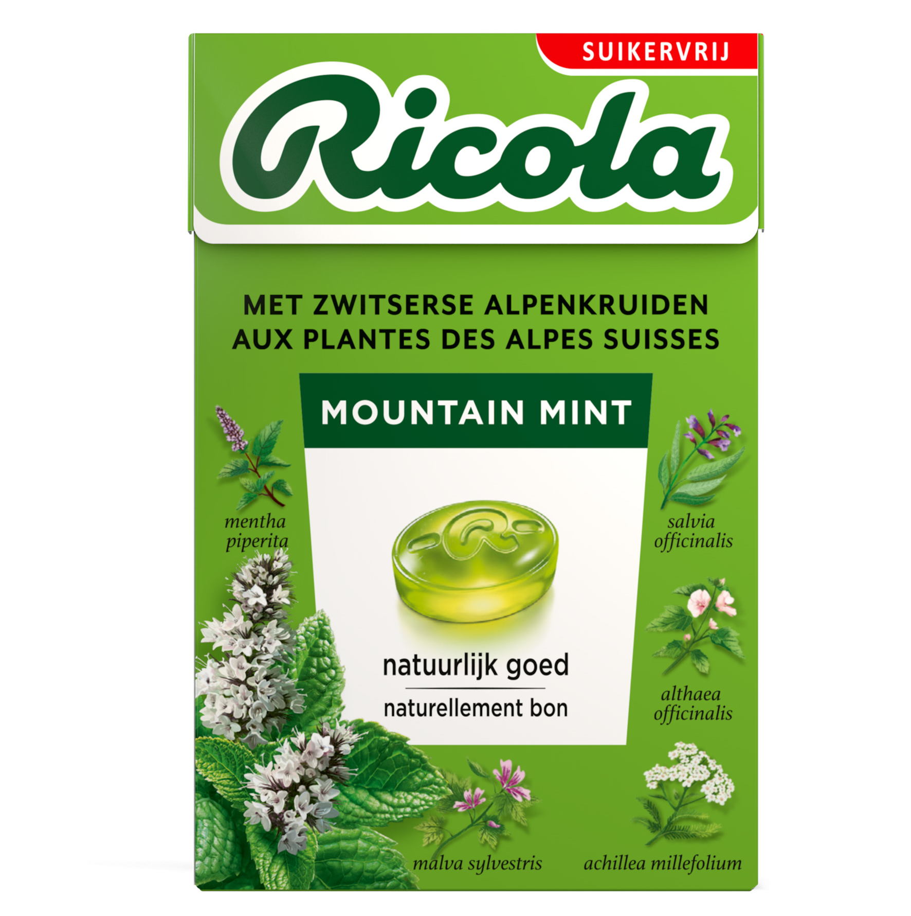 Recht uit de Zwitserse bergen gerold: Ricola Mountain Mint 