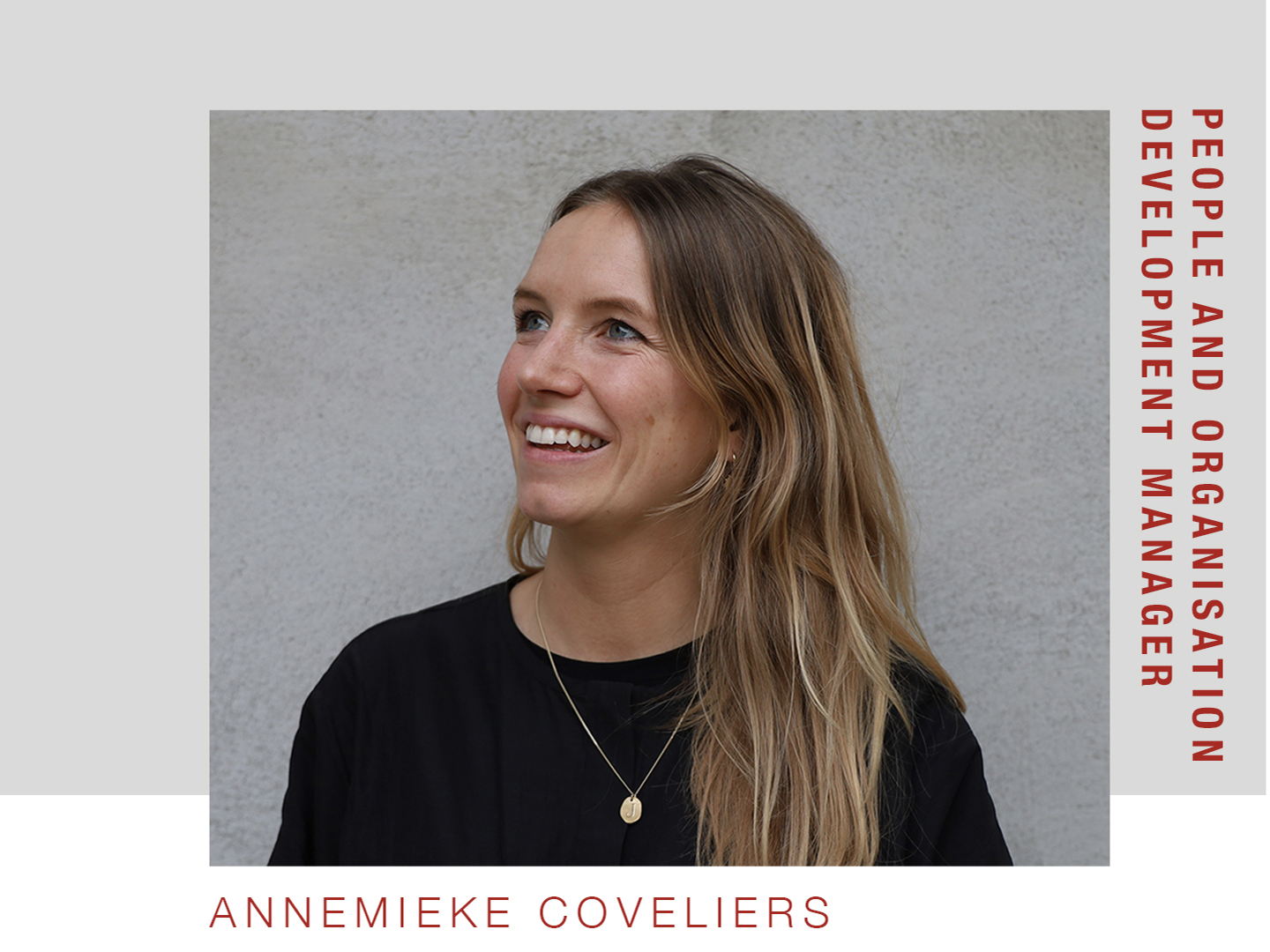 Annemieke Coveliers joins as People and Organisation Development Manager