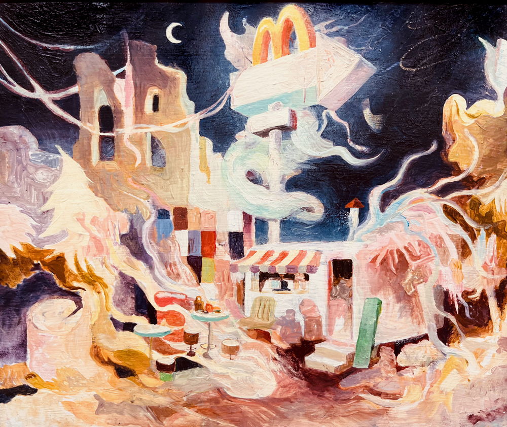 Charles de Bisthoven, The Fast Food Joint, 2023 - Zina Gallery