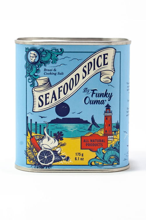 FUNKY OUMA Voeding Seafood Spice_JUTTU_€12.95