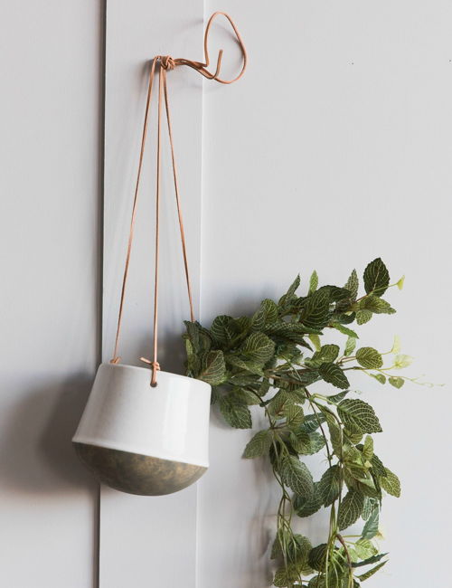 Hanging Ceramic Flower Pot