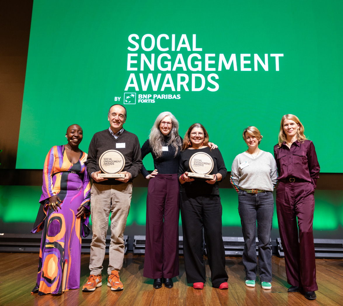 GAMS and Escalpade, two inspiring organizations committed to social inclusion, win BNP Paribas Fortis’ Social Engagement Awards