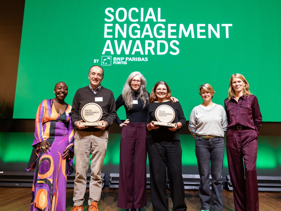 GAMS and Escalpade, two inspiring organizations committed to social inclusion, win BNP Paribas Fortis’ Social Engagement Awards