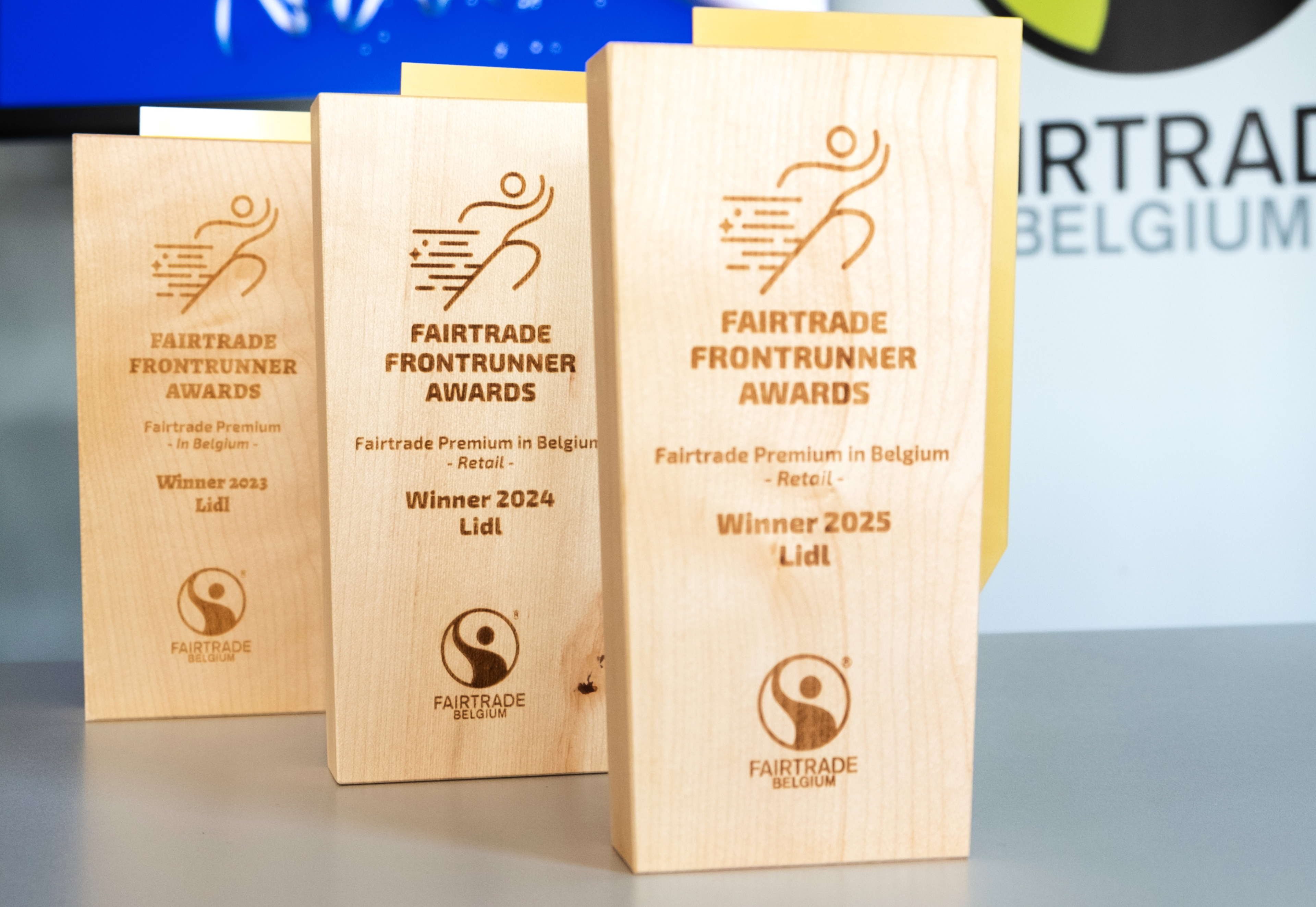 Lidl is voor de derde keer op rij uitgeroepen tot #1 Fairtrade-retailer in België