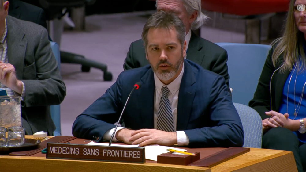 Doctors Can’t Stop Genocide, World Leaders Can  Christopher Lockyear, Secretary General, Médecins Sans Frontières