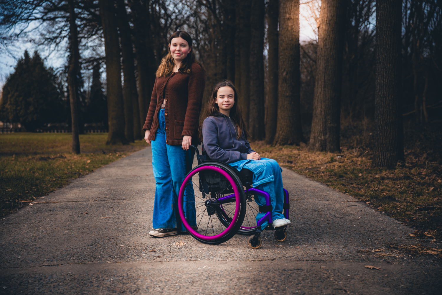 Yirte Oris (links) en Lilou Hens (rechts)