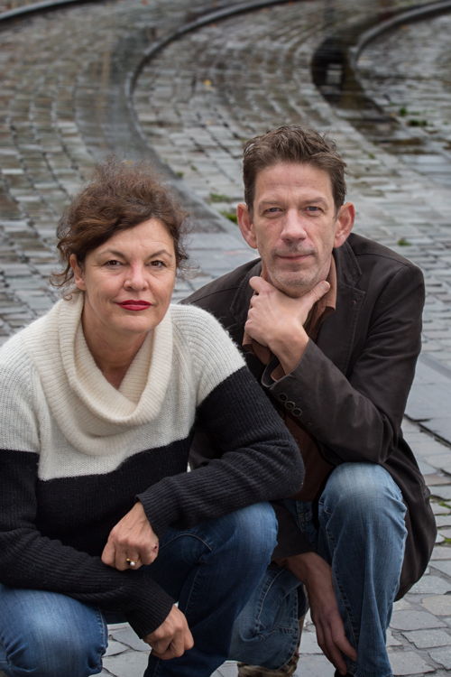 Chris Dusauchoit en Hilde Van Mieghem (c) VRT