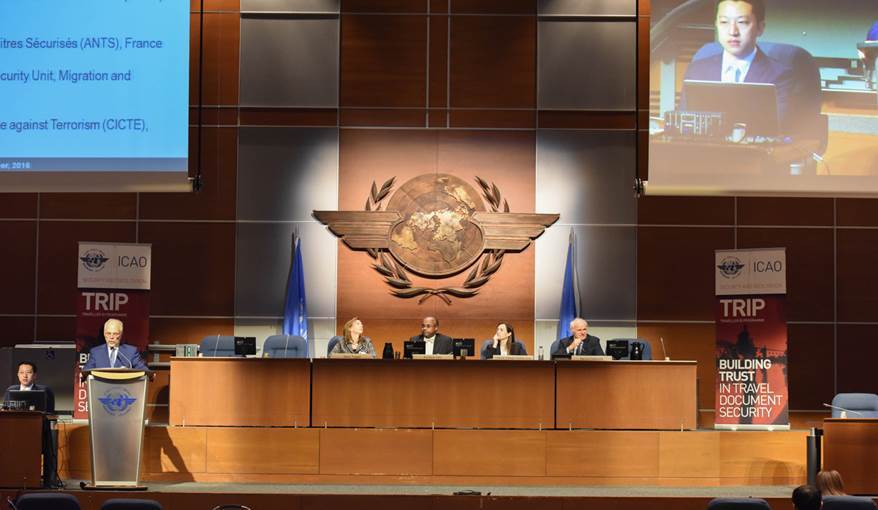 Delegates at the International Civil Aviation’s (ICAO) Traveller Identification Programme (TRIP) Symposium.