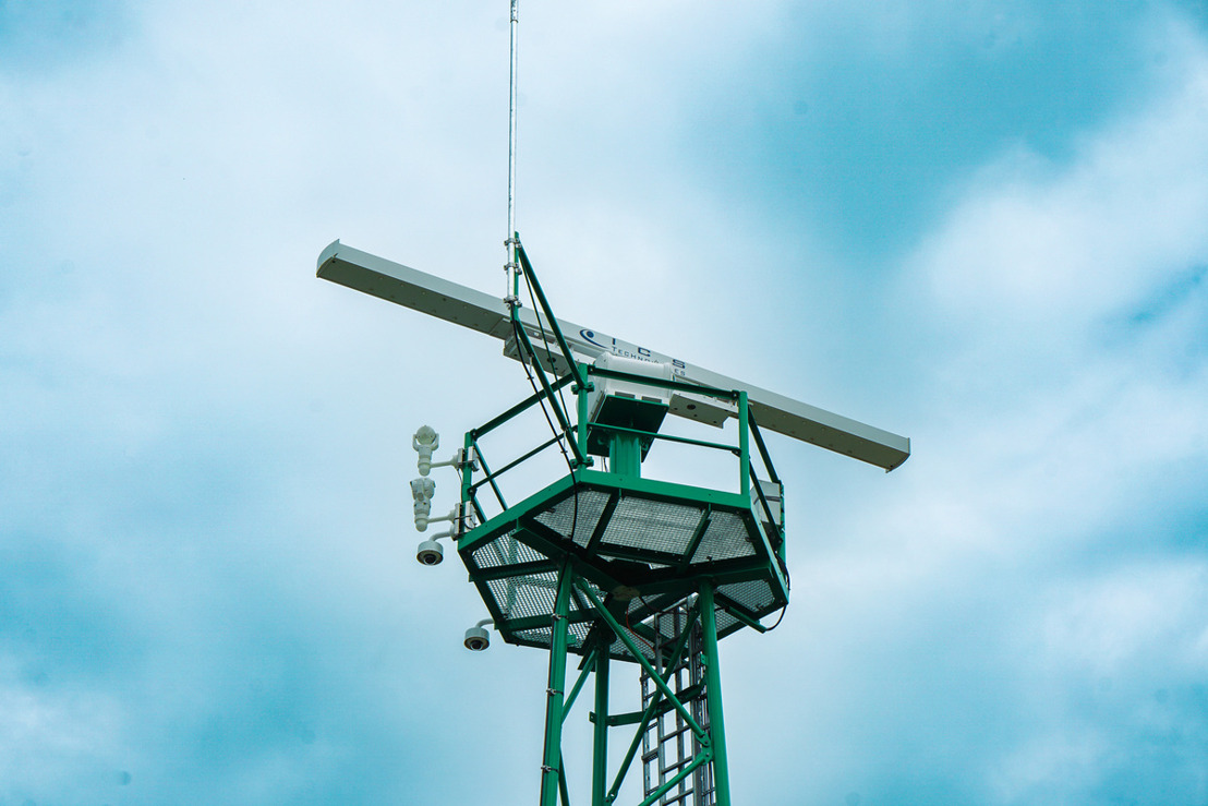Umfangreiches Radar- und Kameranetz über das gesamte Hafengebiet von Antwerpen  