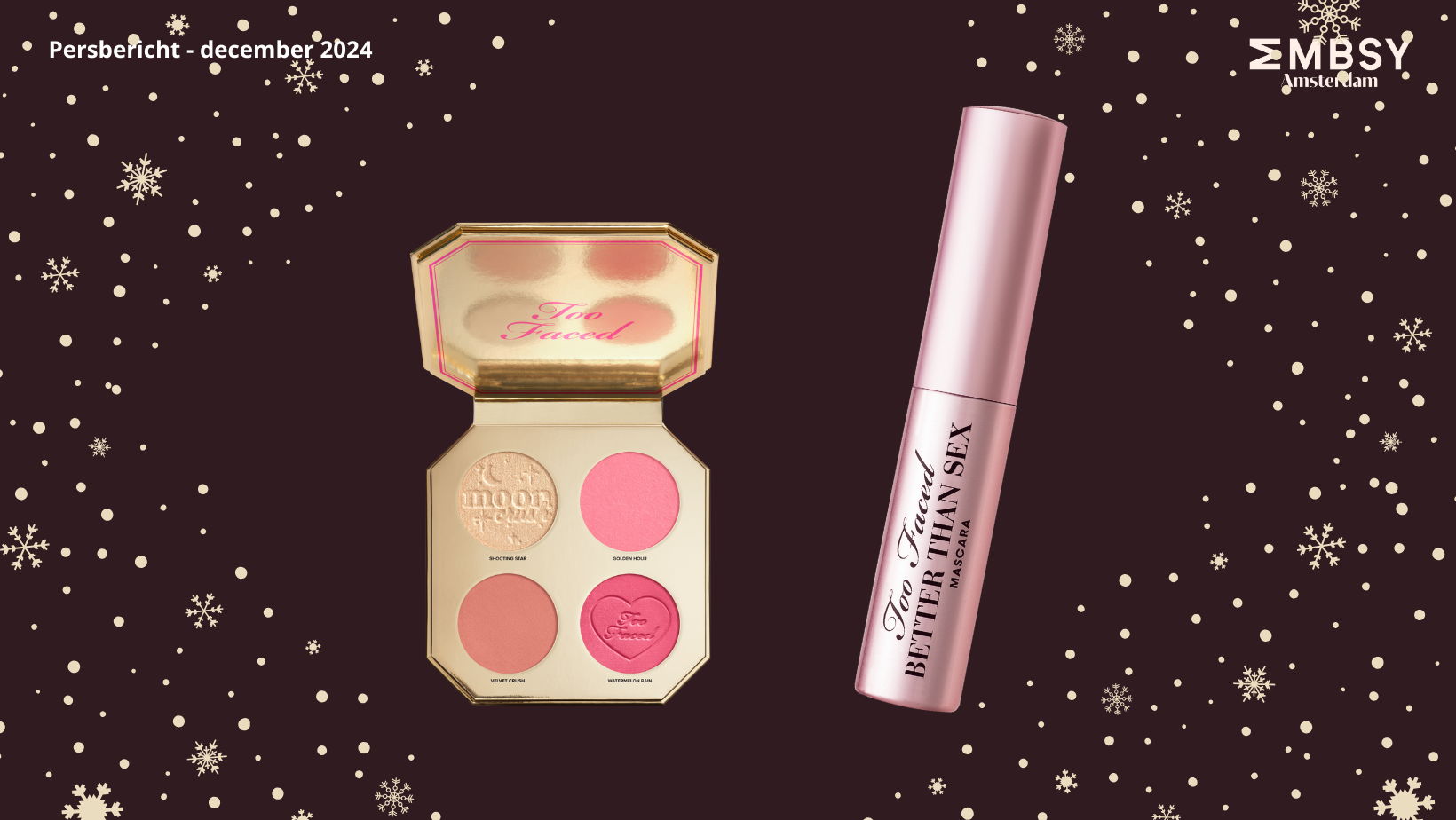 Too Faced Holiday Sets: Glamour & Joy for the Festive Season