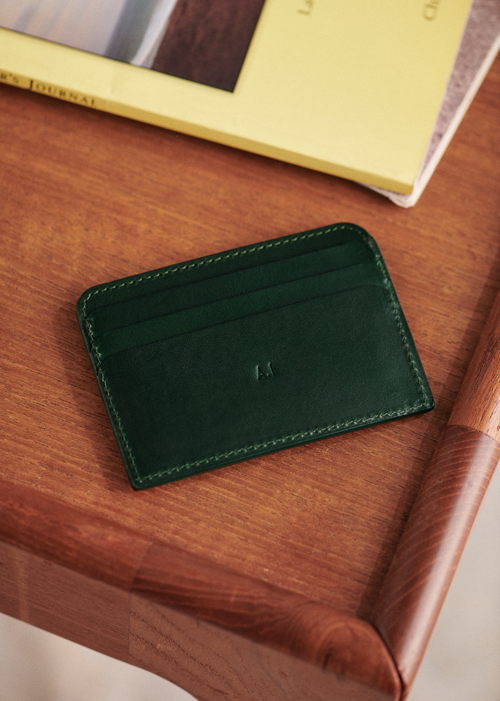Octobre Editions - Porte-cartes Ewen Vert - 45€