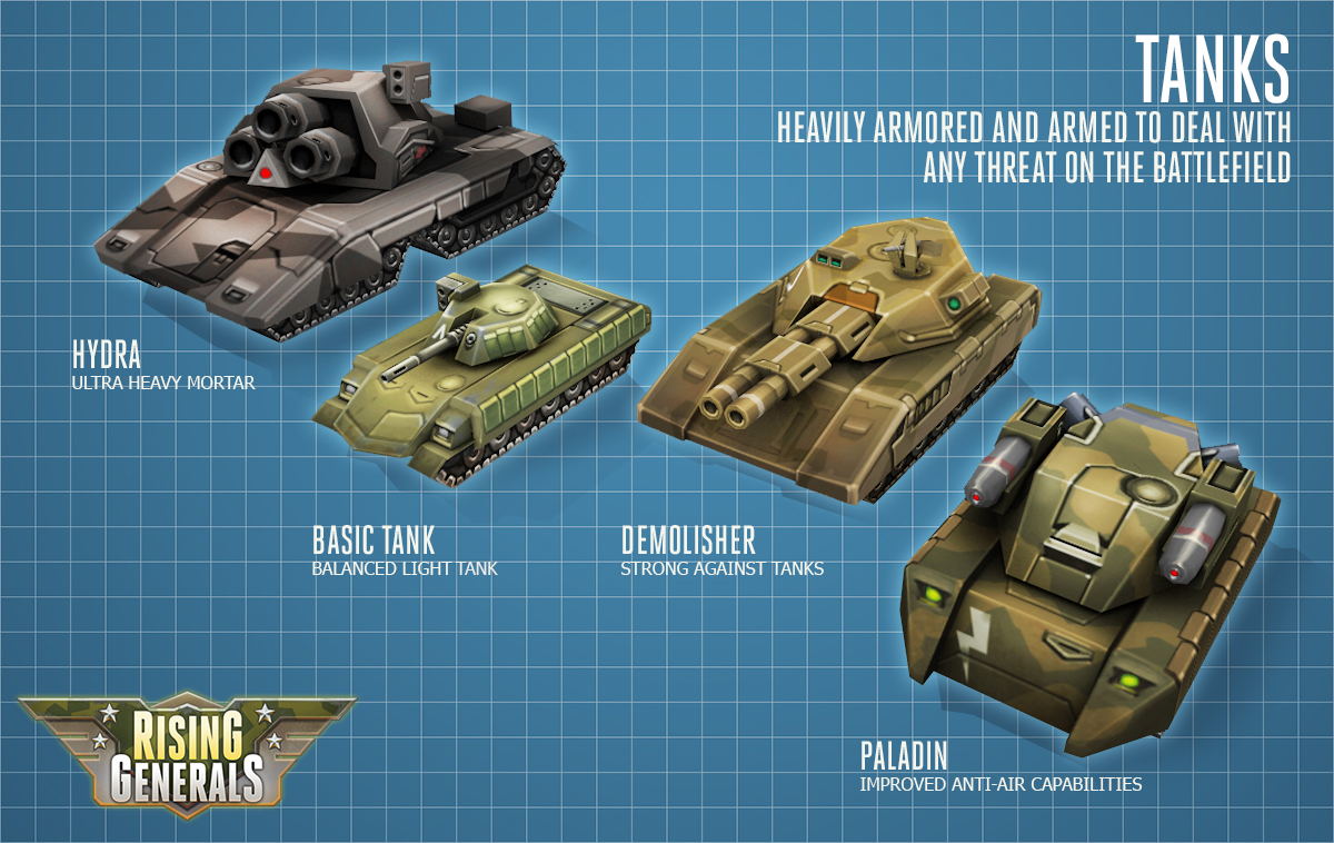 Tank Concepts Rising Generals
