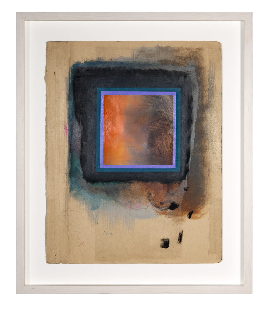 'A Tie Score' (oil and ink on paper, 30x24cm, 2023)