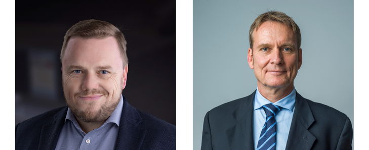 Left: Martin Overgaard Hansen. Right: Jakob Helms