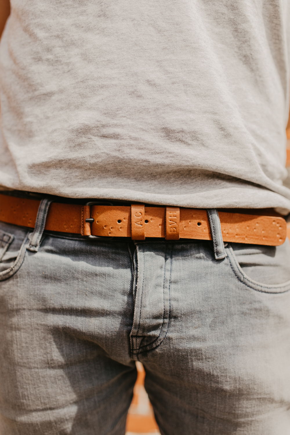 Mieke Dierckx_The man belt_Cognac_95€